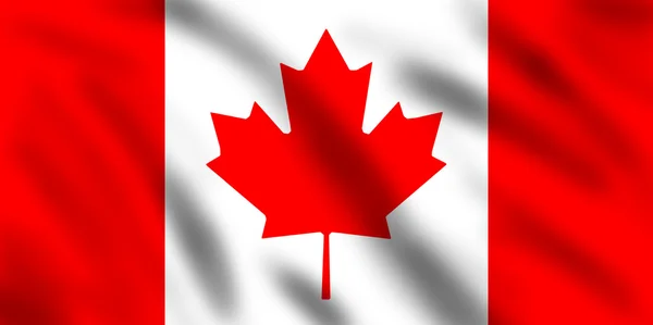 Flagge von Kanada — Stockfoto