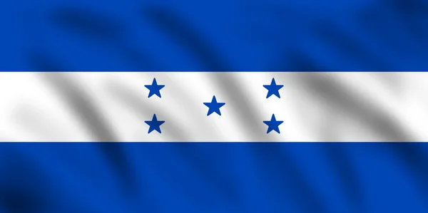 Honduras lobogója — Stock Fotó