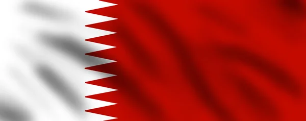 Прапор Катару — стокове фото