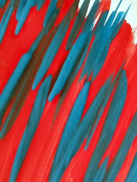 Abstrait peint en rouge — Photo