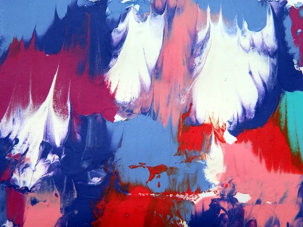 Maloval barevné abstraktní — Stock fotografie