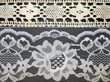 Lace fabric clipart