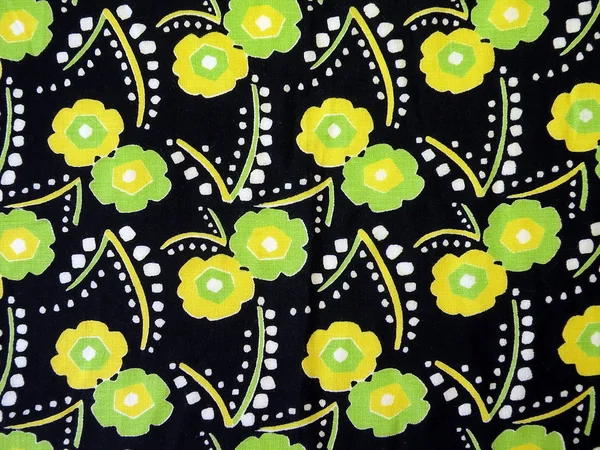 Floral fabric — Stock Photo, Image