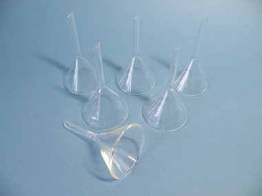 Glass funnels clipart