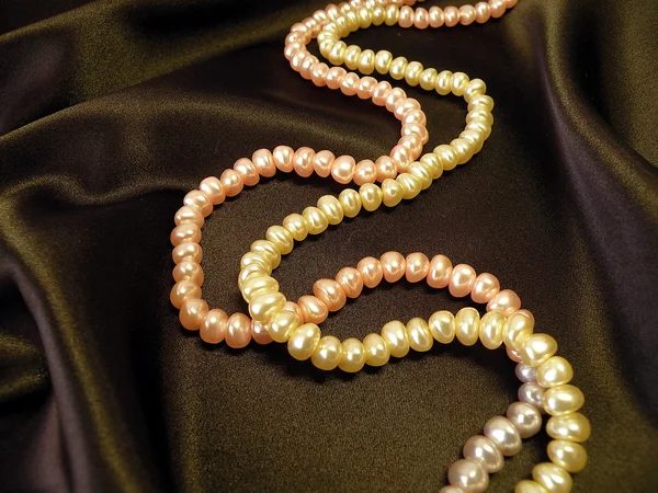 Perly náhrdelník — Stock fotografie