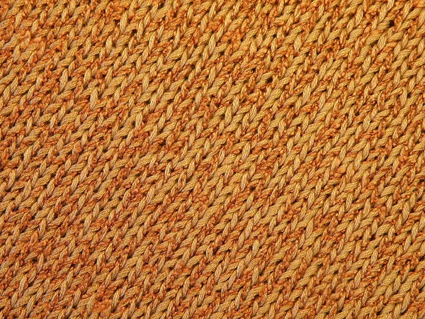 Tessitura a maglia marrone — Foto Stock