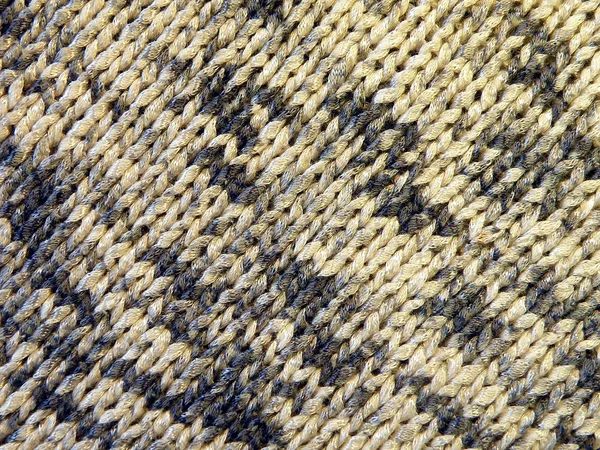 Pied knitting — Stock Photo, Image