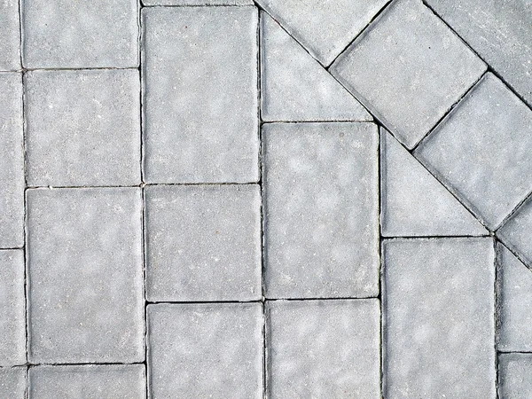 White bricks pavement — Stock Photo, Image