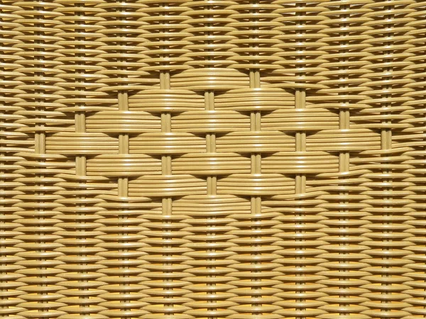 Yellow wicker abstract — Stock Photo, Image