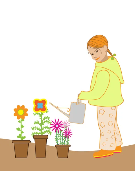 Zahradní ilustrace — Stock fotografie