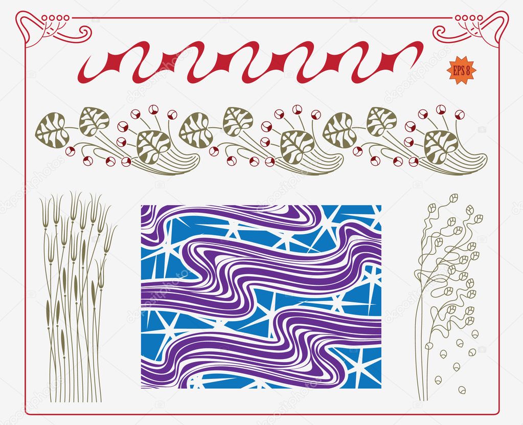 Historical design collection — Stock Vector © bomg11 #2936298