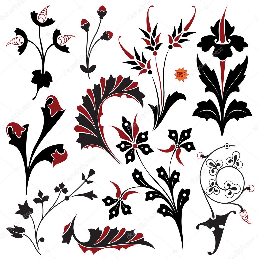 Historical design collection — Stock Vector © bomg11 #2936318