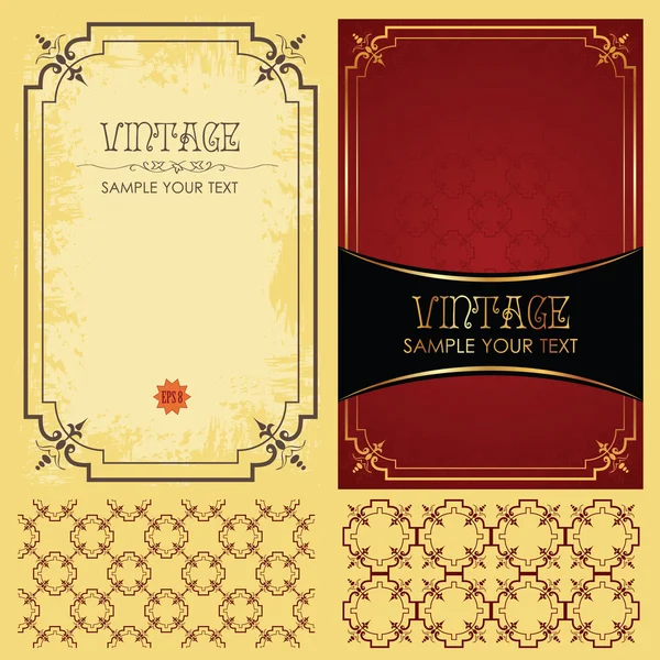 Vintage μοτίβο — Διανυσματικό Αρχείο