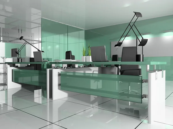 Interior moderno de la oficina — Foto de Stock