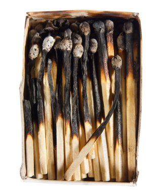 Dead matches clipart