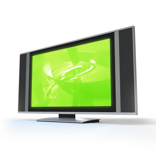 LCD-skärm på tv — Stockfoto