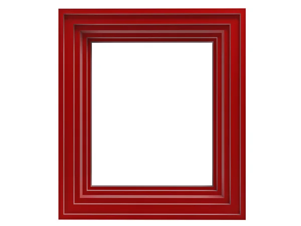 Red frame — Stock Photo, Image