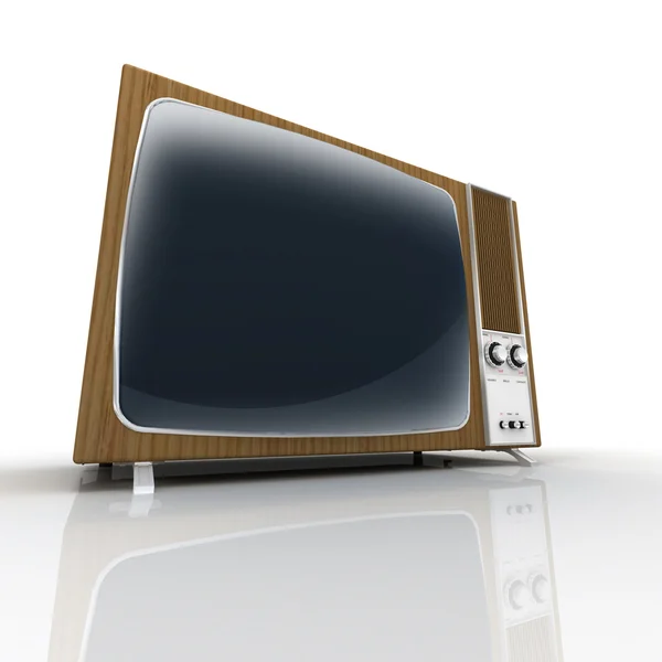 Televisión vintage — Foto de Stock