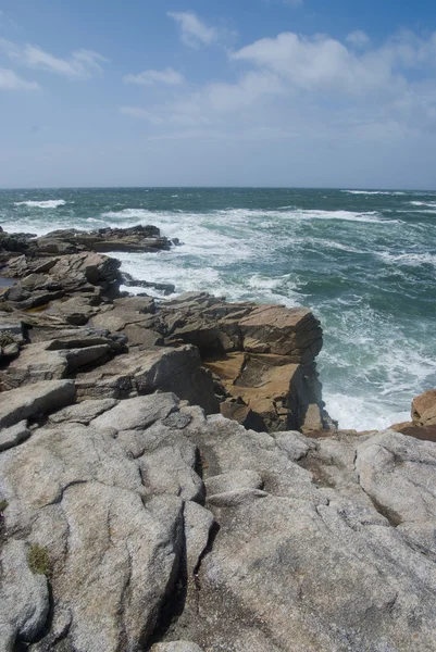 A sziklák és az óceán — Stock Fotó