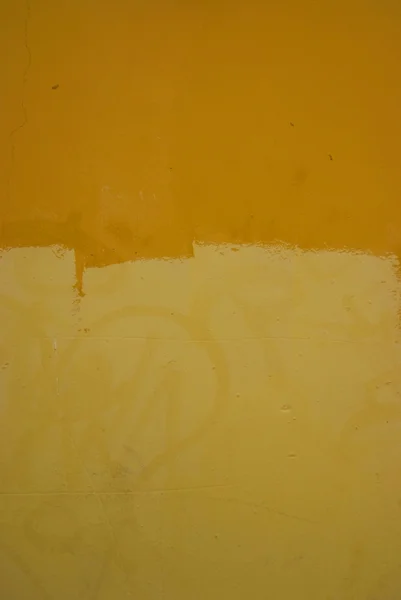 Wall in brown and yellow — Stock Photo, Image
