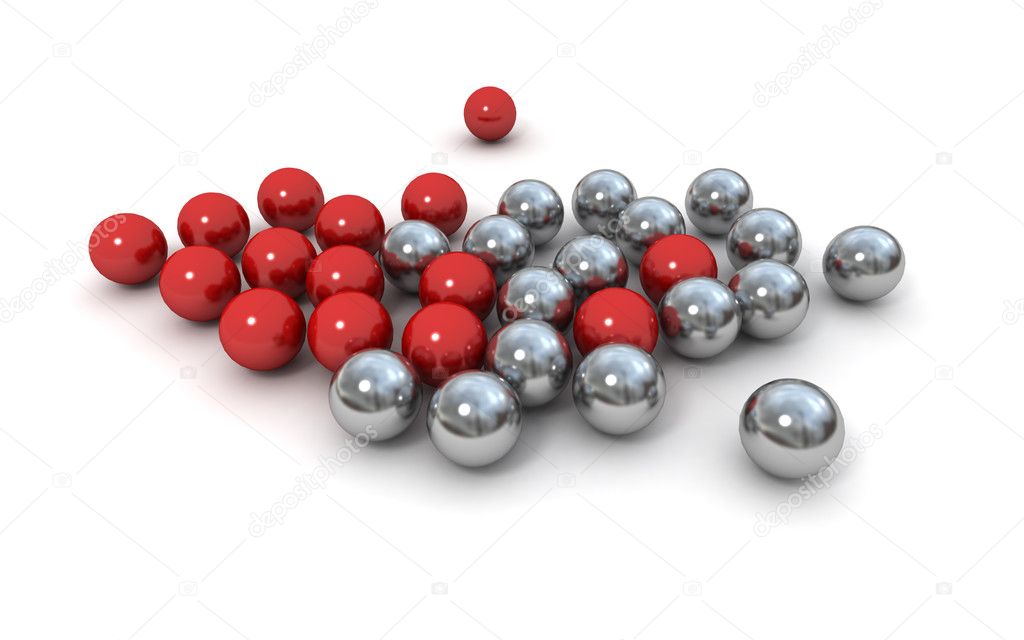 Metallic marbles