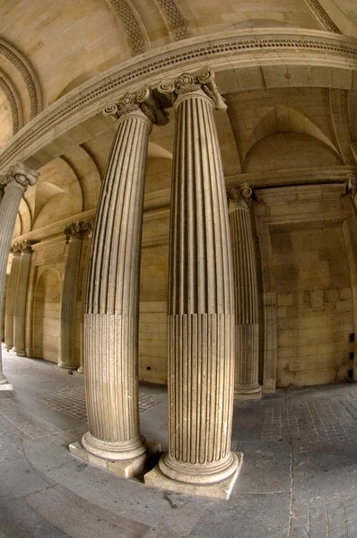 Detalles del Louvre — Foto de Stock
