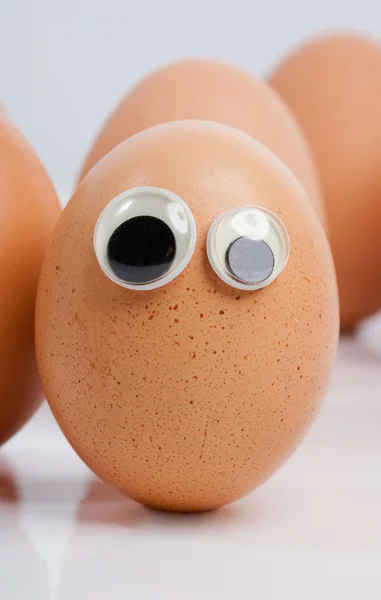 Egg eyes — Stock Photo, Image