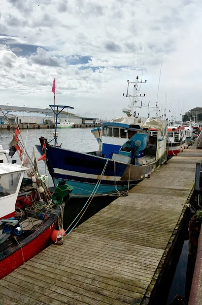 Balıkçı tekneleri dock — Stok fotoğraf