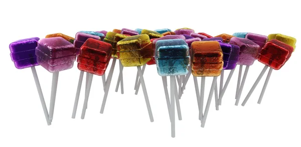 Lollipops panoramic — Stock Photo, Image
