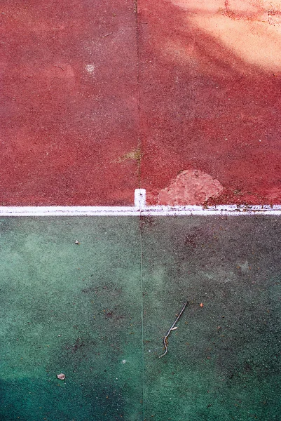 Vecchio campo da tennis — Foto Stock