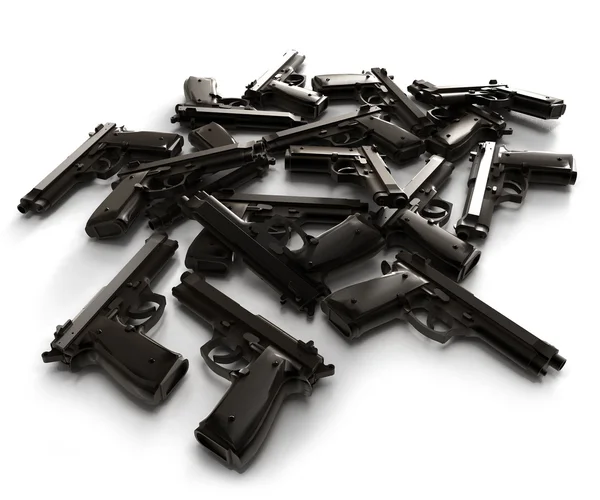 Schusswaffen — Stockfoto
