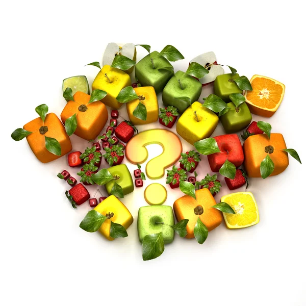 GMO fruits — Stock Photo, Image