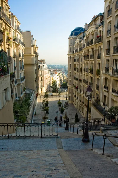 Montmartre steg — Stockfoto