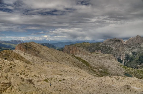 Dolomitlerdeki dağ manzarası — Stok fotoğraf