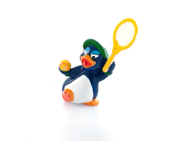 Пингвинская игрушка — стоковое фото