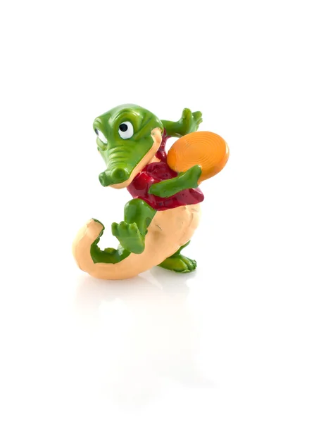 Крокодиловая игрушка — стоковое фото