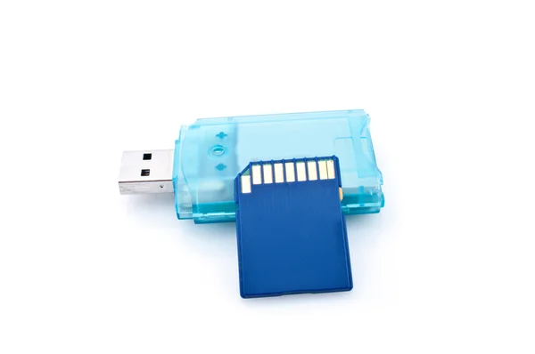 Card Reader and memory card — 스톡 사진