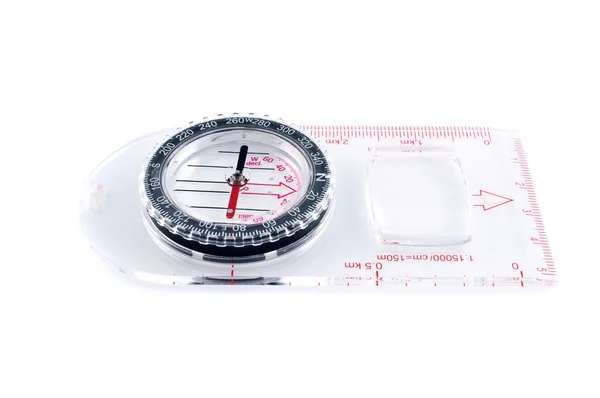 Transparent compass — Stock Photo, Image