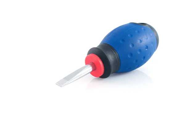 Blue screwdriver — Stock Photo, Image