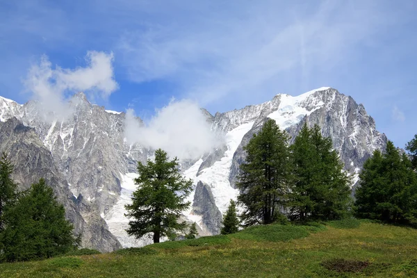 Grandes Jorasses (Mont Blanc) —  Fotos de Stock