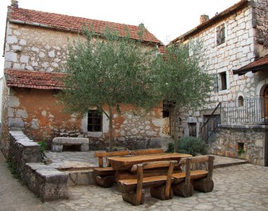 Medjugorje kasabasındaki,