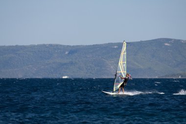 Windsurfing clipart