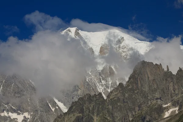 Mont Blanc e Aiguille Noire — Fotografia de Stock