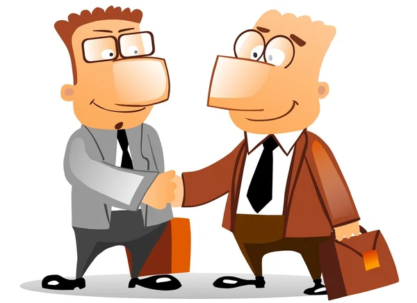 Handshake business — Stock Photo, Image