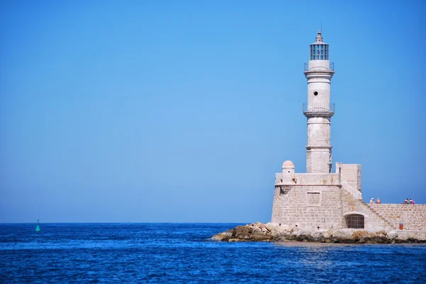 Chania lighthouse 03 — Stock Photo, Image