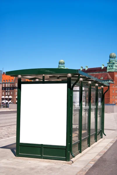 Автобусна зупинка Мальме 01 — стокове фото