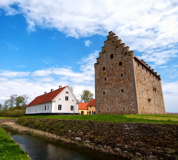 Glimmingehus kasteel panorama 08 — Stockfoto