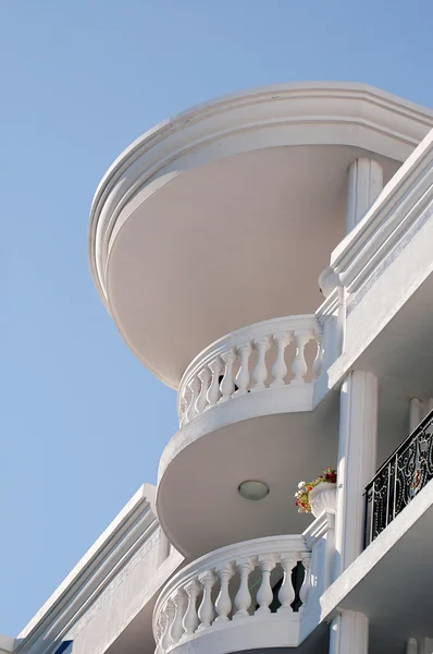 Hotel balkon — Stockfoto