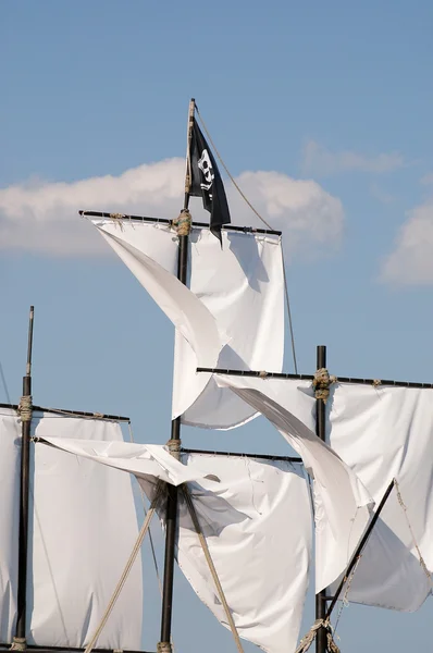 Pirat vlag — Stockfoto