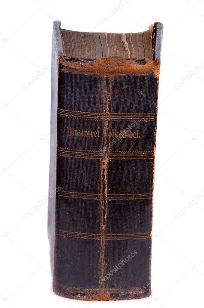 Back of old bible